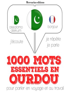 cover image of 1000 mots essentiels en ourdou